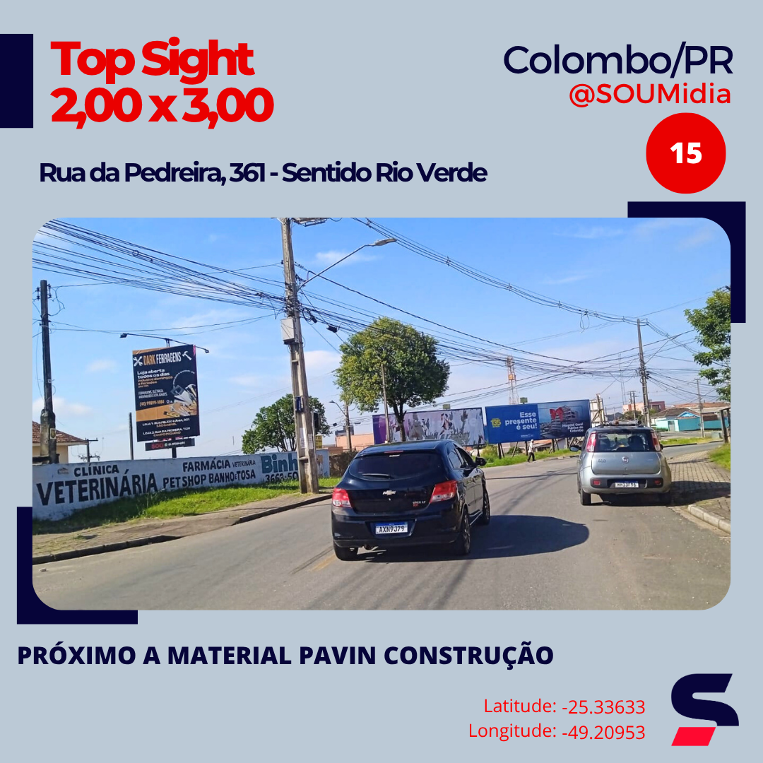 Painel SM-014 / SM-015 — Rua da Pedreira, 361