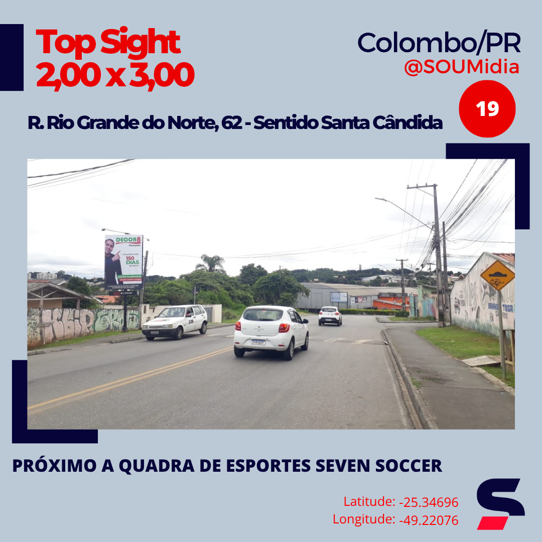 Painel SM-018 / SM-019 — R. Rio Grande do Norte, 62