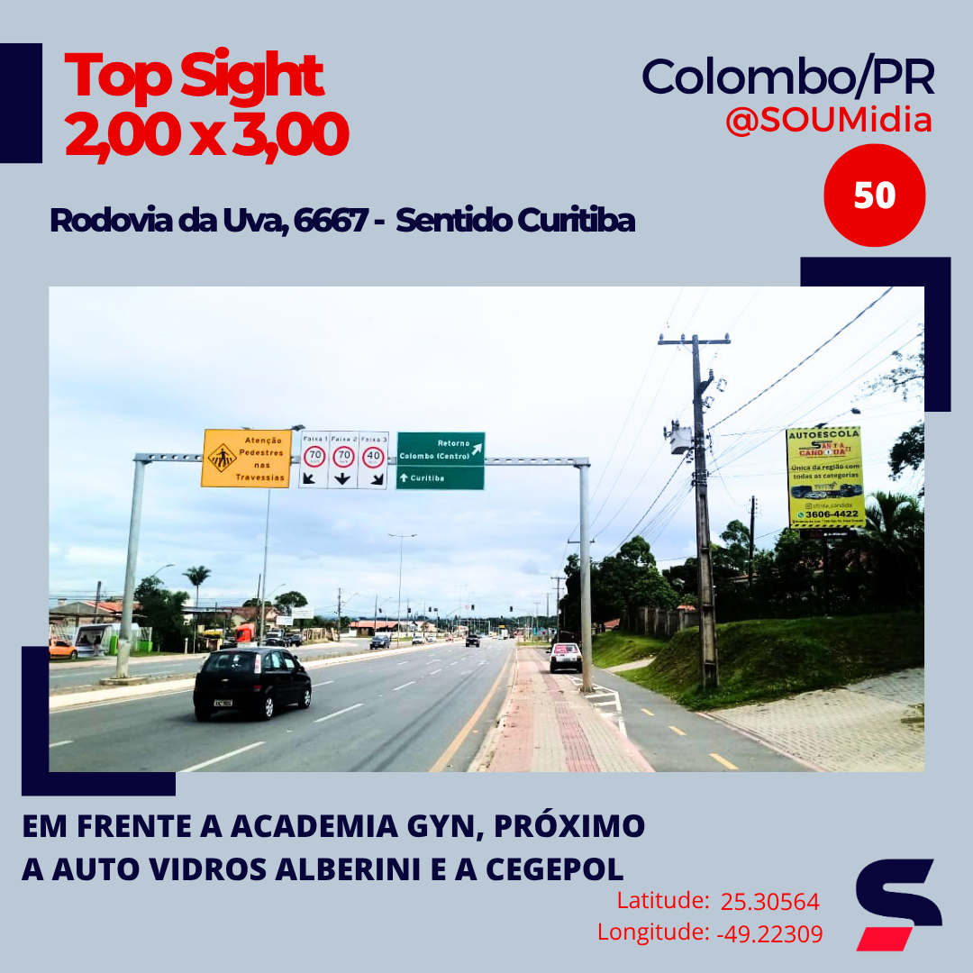 Painel SM-050 / SM-051 — Rodovia da Uva, 6667