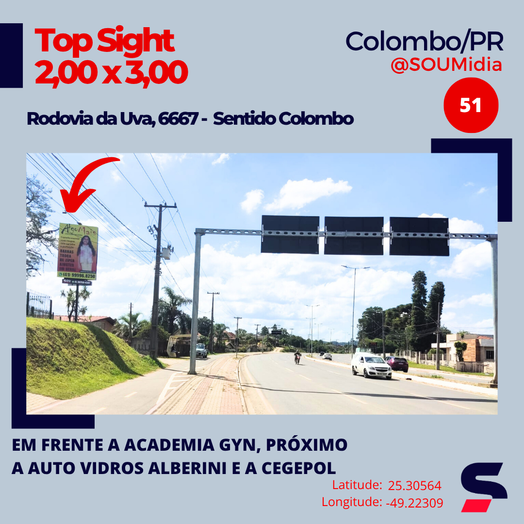 Painel SM-050 / SM-051 — Rodovia da Uva, 6667