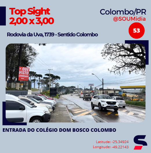 Painel SM-052 / SM-053 — Rodovia da Uva, 1739